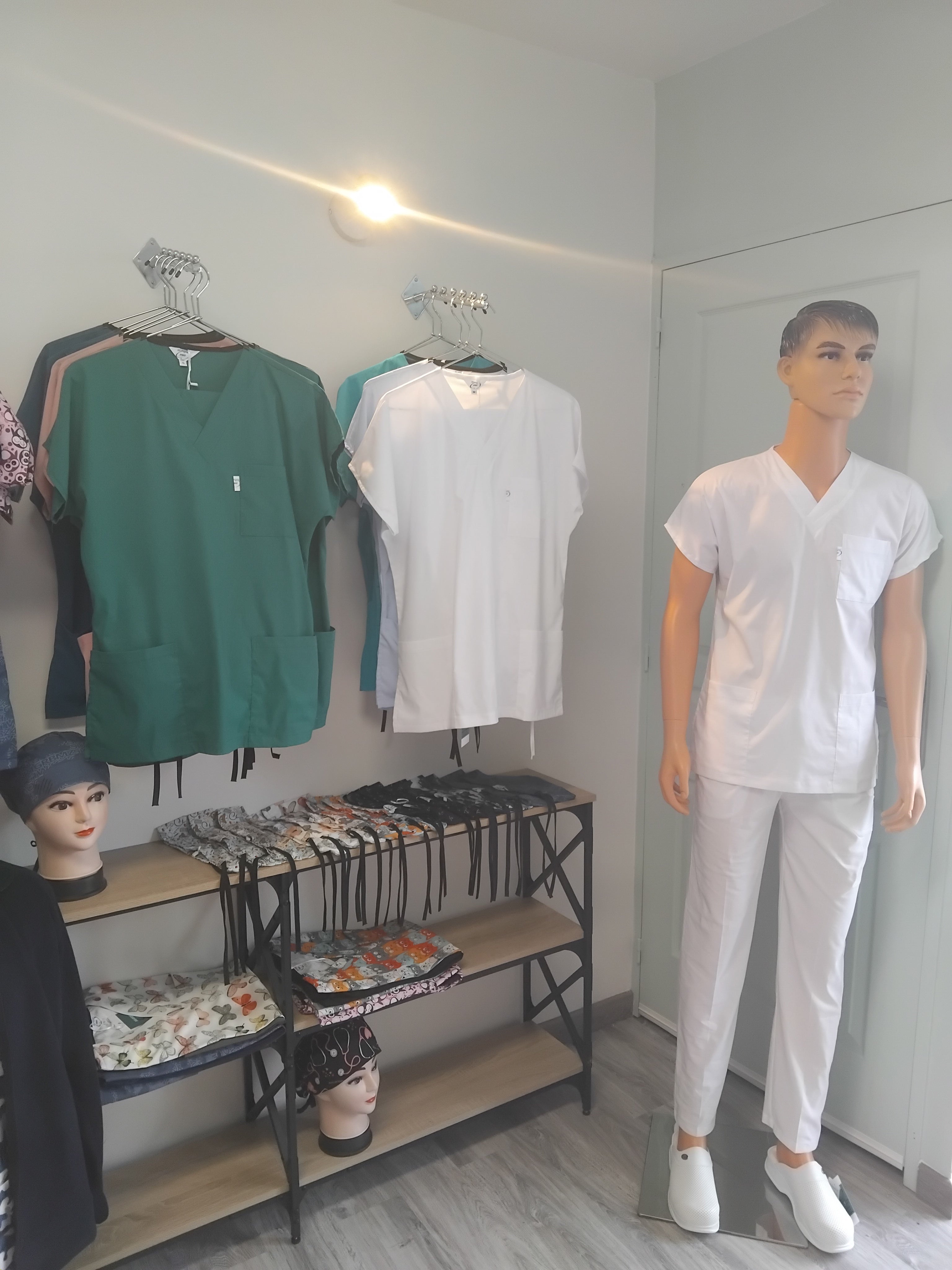 Unisex V-neck scrub set in various colors